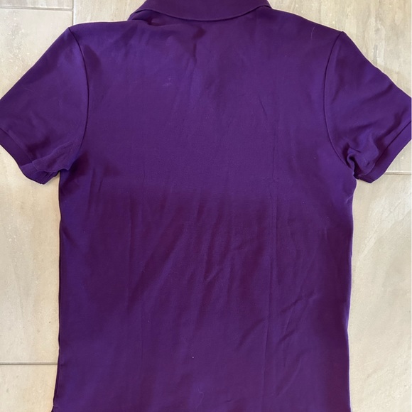 Purple Joe Fresh Collar Polo Shirt Men’s Size Medium - Picture 3 of 3